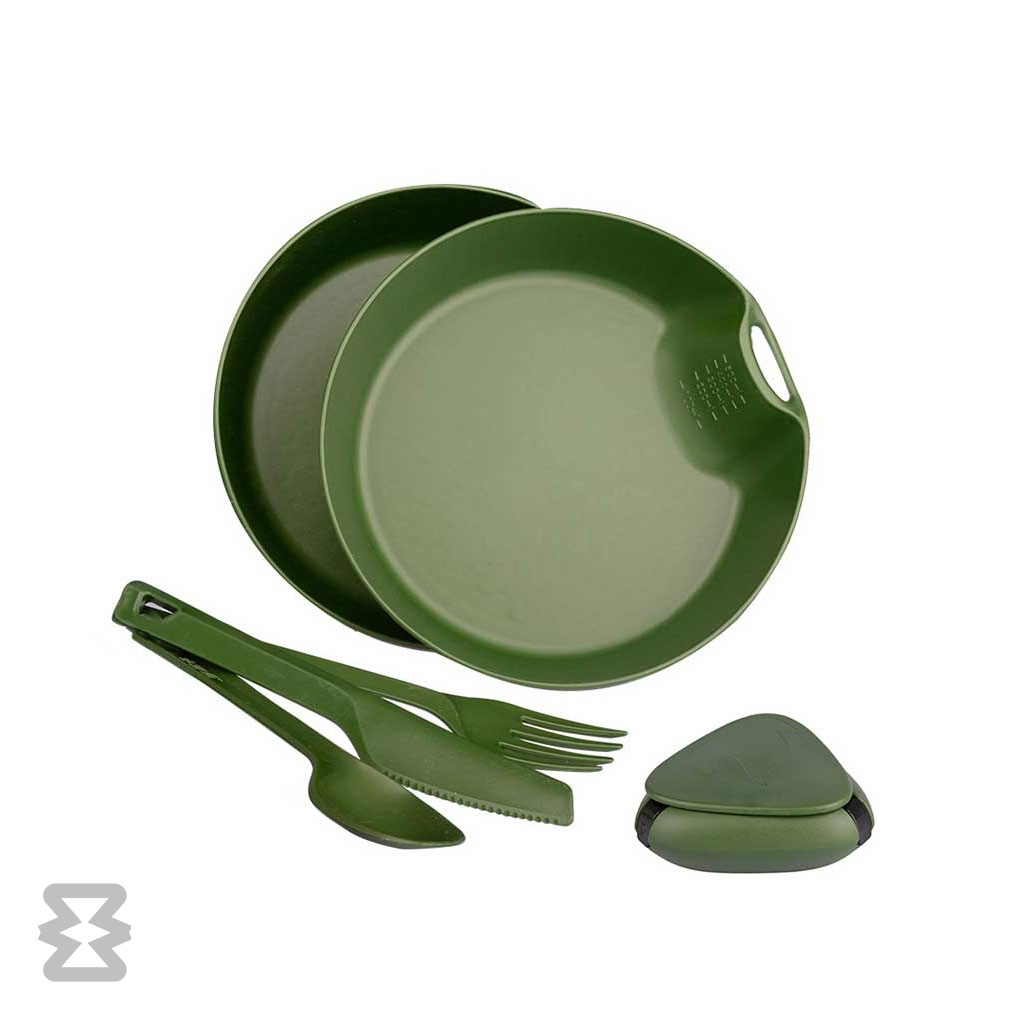 ست بشقاب 1 نفره لایف کمپ مدل 6 تکه کمبو کد 45818