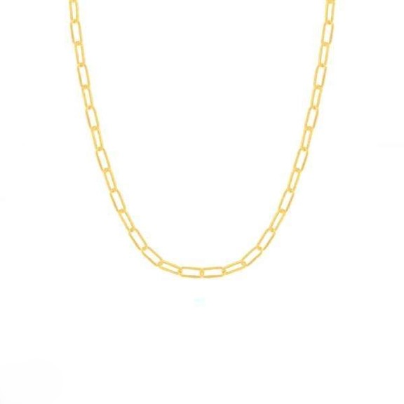 زنجیر طلا 18عیار اپال گلد مدل هرمس کد 321