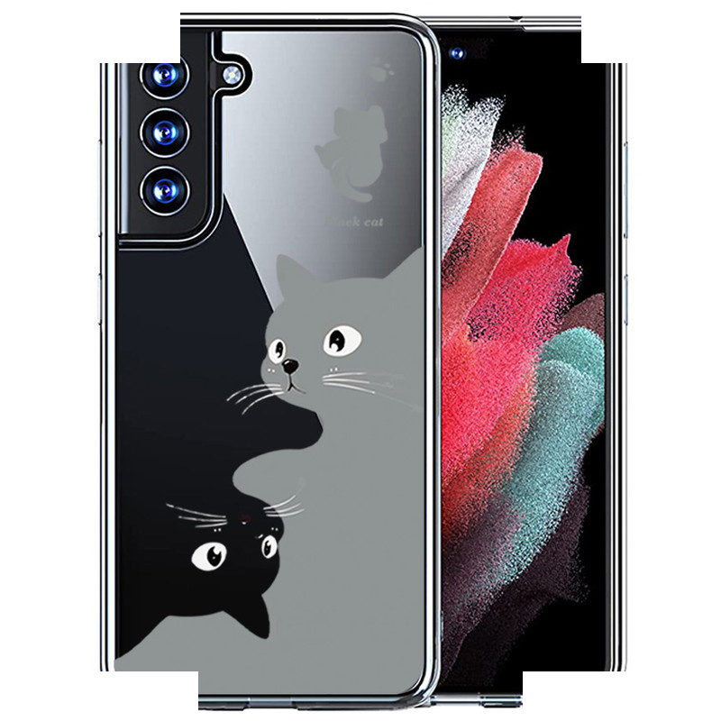 کاور طرح Cat مناسب برای گوشی موبایل سامسونگ Galaxy S21 FE کاور طرح Cat مناسب برای گوشی موبایل سامسونگ Galaxy S21 FE