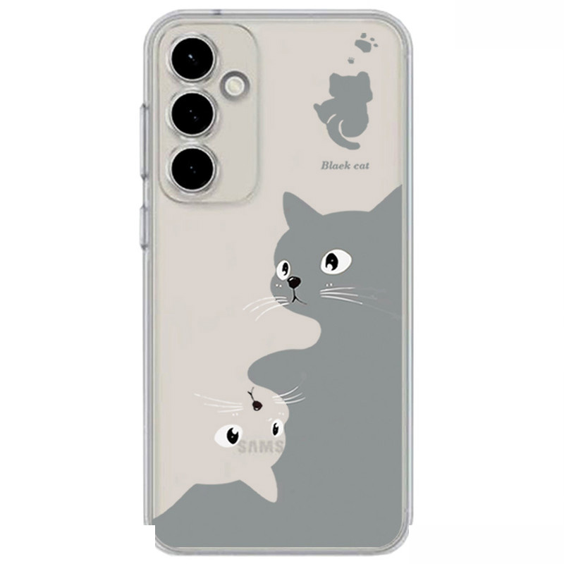 کاور طرح Cat مناسب برای گوشی موبایل سامسونگ Galaxy S23 FE کاور طرح Cat مناسب برای گوشی موبایل سامسونگ Galaxy S23 FE
