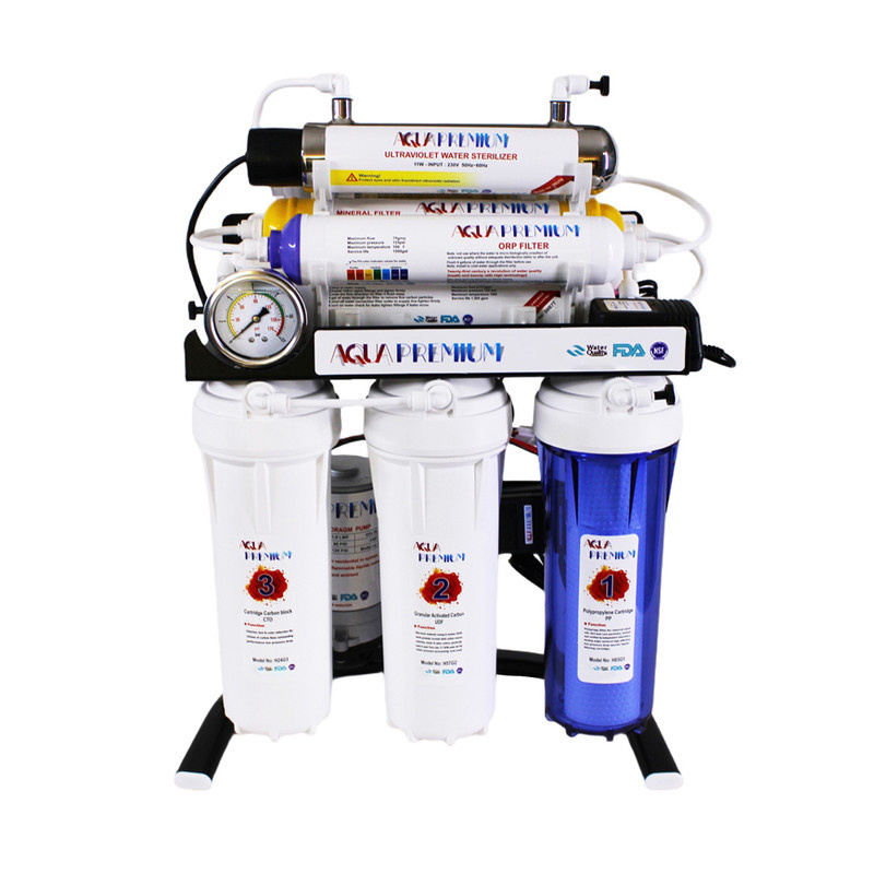 دستگاه تصفیه کننده آب آکواپرمیوم مدل A9OABU12-BK-TP