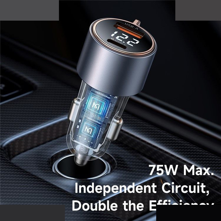 شارژر فندکی 75وات دو پورت مک دودو مدل CC-3690