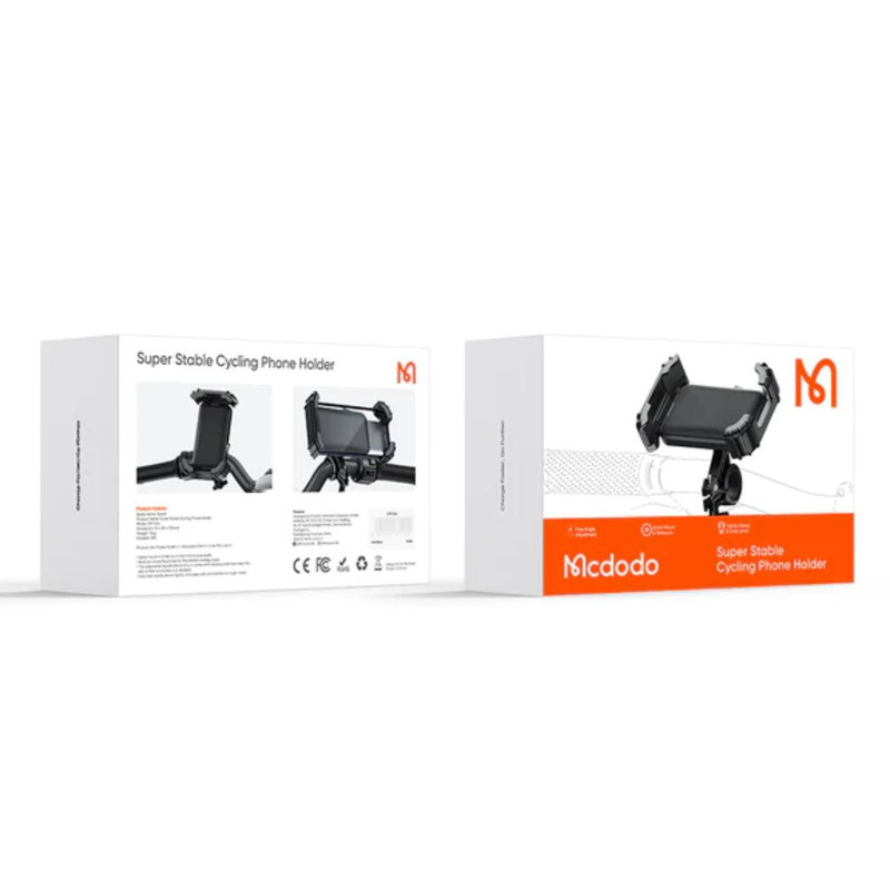 پایه نگهدارنده گوشی موبایل مک دودو مدل Mcdodo Super Stable Cycling Phone Holder CM-524 پایه نگهدارنده گوشی موبایل مک دودو مدل Mcdodo Super Stable Cycling Phone Holder CM-524