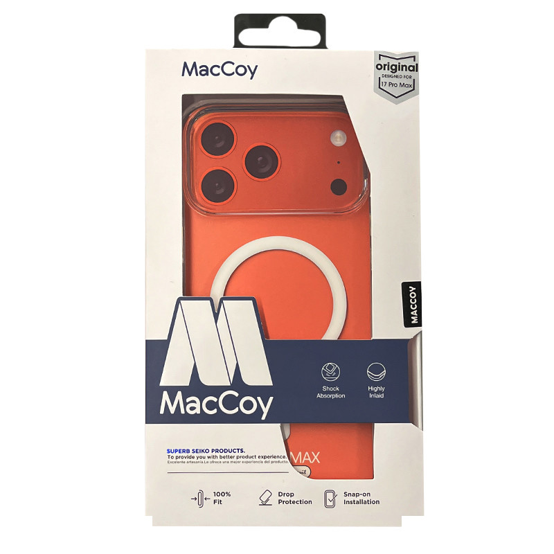 کاور مک کوی مدل MAGSAFE UNIQE مناسب برای گوشی موبایل اپل IPHONE 17 PRO MAX کاور مک کوی مدل MAGSAFE UNIQE مناسب برای گوشی موبایل اپل IPHONE 17 PRO MAX