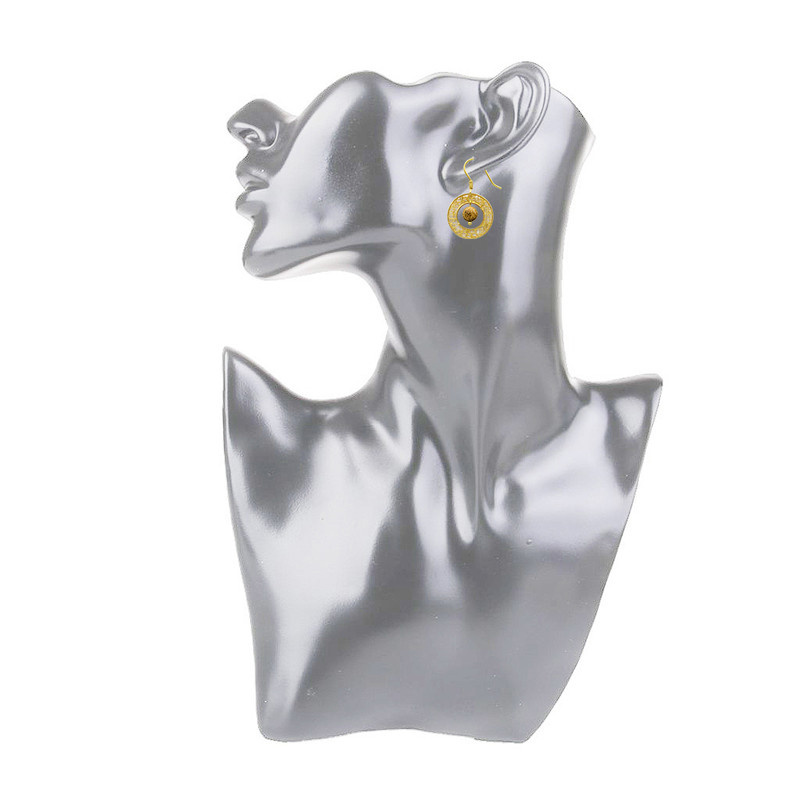 گوشواره طلا 18 عیار زنانه مانچو مدل efgs035 گوشواره طلا 18 عیار زنانه مانچو مدل efgs035