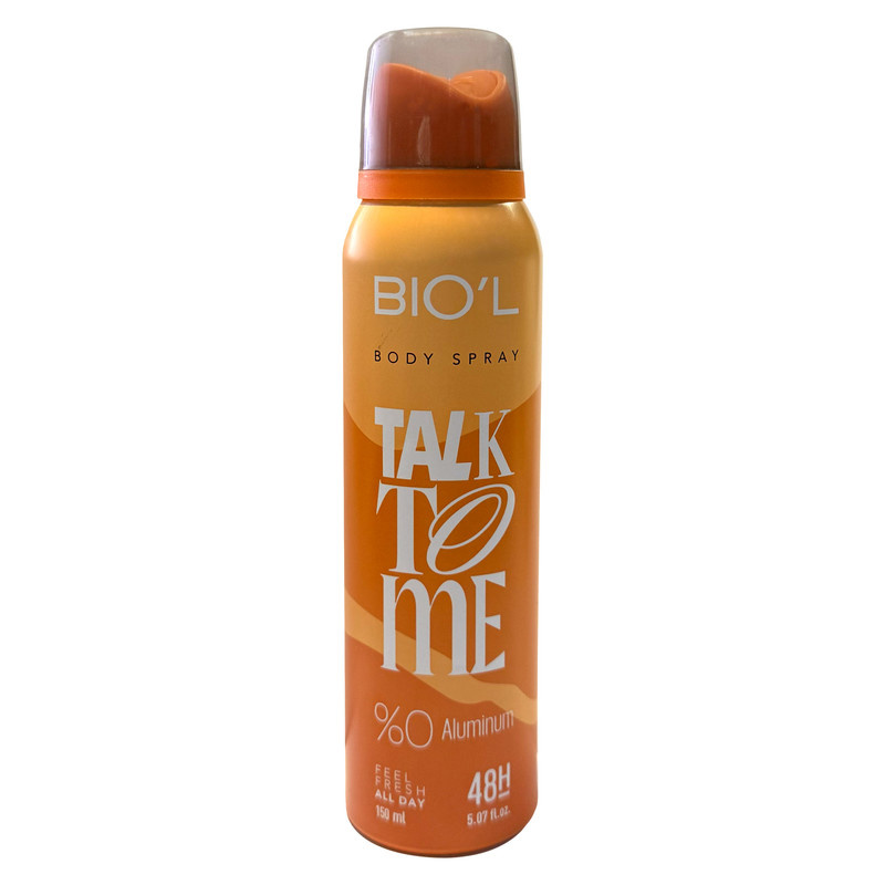 اسپری بدن مردانه بیول مدل TALK TO ME حجم 150 میلی لیتر اسپری بدن مردانه بیول مدل TALK TO ME حجم 150 میلی لیتر