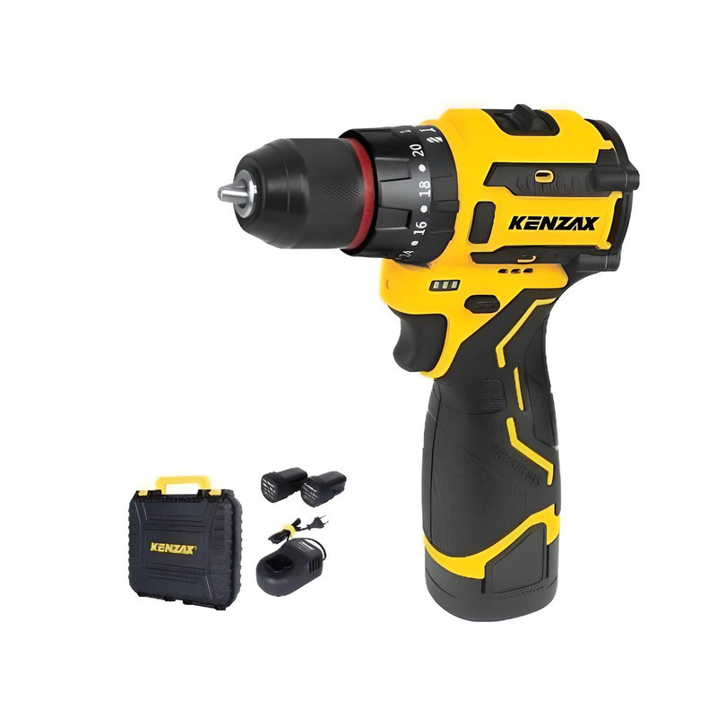 دریل پیچ گوشتی کنزاکس مدل دو سرعته شارژی کد 8850 دریل پیچ گوشتی کنزاکس مدل دو سرعته شارژی کد 8850