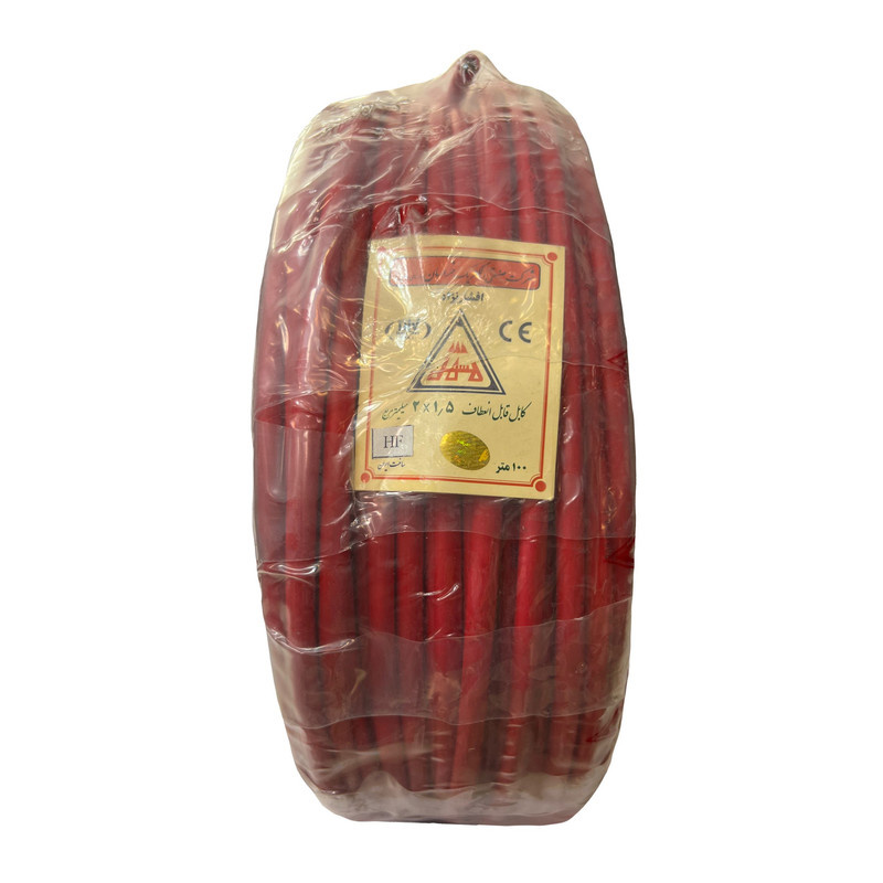 کابل افشان شیلدار 2 در 1.5 نسوز هالوژن فری خراسان افشارنژاد مدلHF