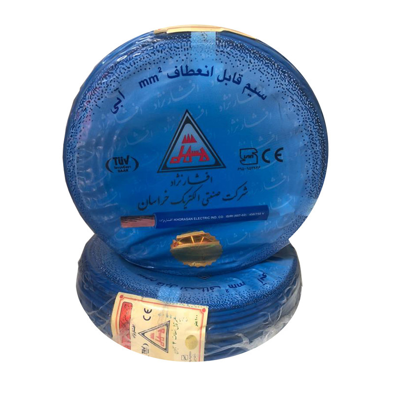 سیم برق افشان 1 در 2.5 افشار نژاد خراسان مدل M101 سیم برق افشان 1 در 2.5 افشار نژاد خراسان مدل M101