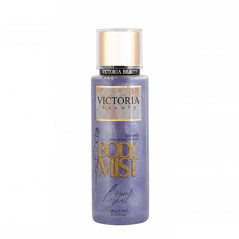 بادی میست زنانه ویکتوریا بیوتی مدل بامشل شیمر حجم 250 میلیلیتر