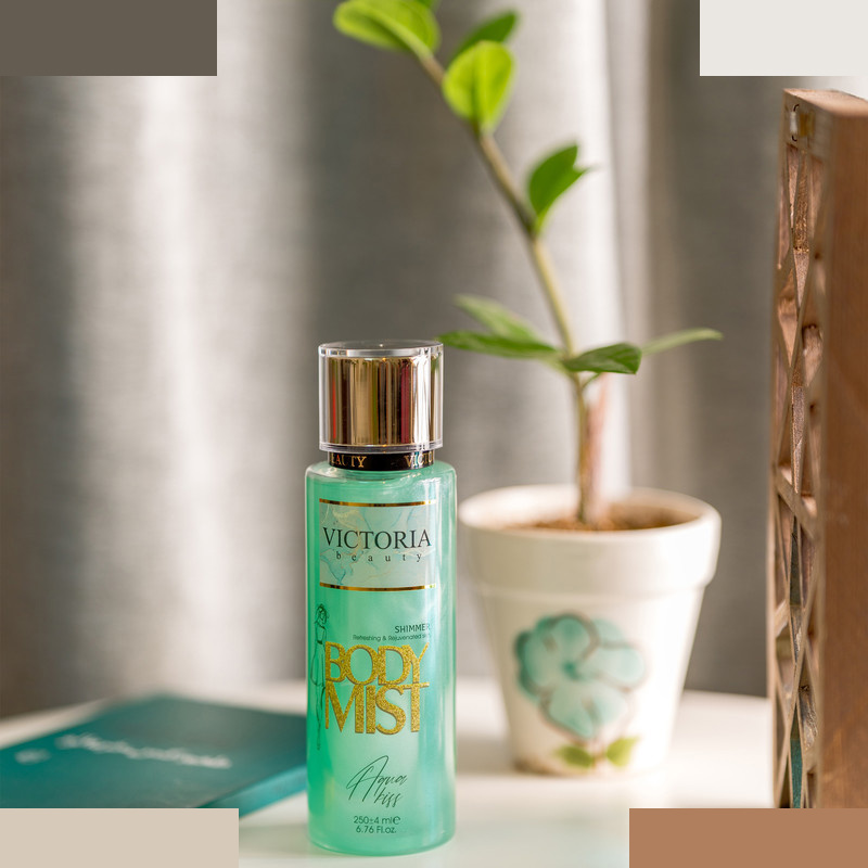 بادی اسپلش زنانه ویکتوریا بیوتی مدل آکوا کیس حجم 250 میلی لیتر