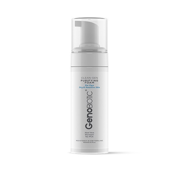 فوم شستشوی صورت ژنوبایوتیک مدل CLEAN GEN مناسب پوست خشک و حساس حجم 150 میلی لیتر فوم شستشوی صورت ژنوبایوتیک مدل CLEAN GEN مناسب پوست خشک و حساس حجم 150 میلی لیتر