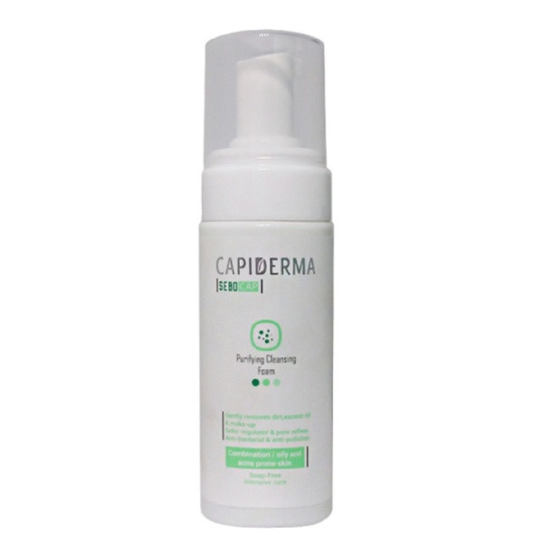 فوم شستشوی صورت کپیدرما مدل SEBOCAP حجم 150 میلیلیتر فوم شستشوی صورت کپیدرما مدل SEBOCAP حجم 150 میلیلیتر