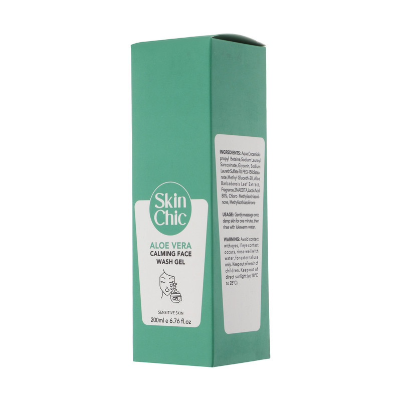 ژل شست و شوی صورت اسکین شیک مدل Aloe Vera حجم 200 میلی لیتر ژل شست و شوی صورت اسکین شیک مدل Aloe Vera حجم 200 میلی لیتر