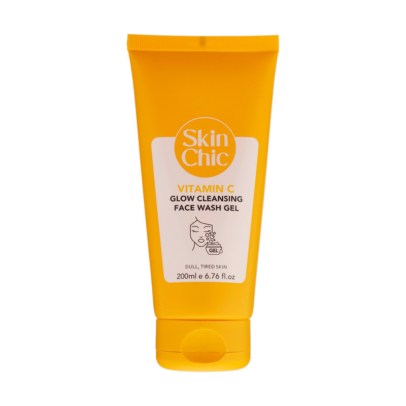 ژل شست شوی صورت اسکین شیک مدل Vitamin C حجم 200 میلی لیتر ژل شست شوی صورت اسکین شیک مدل Vitamin C حجم 200 میلی لیتر
