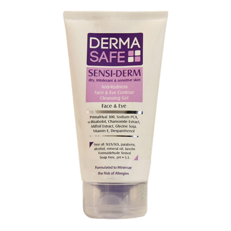 ژل شست و شوی صورت درماسیف مدل Sensiderm حجم ۱۵۰ میلی لیتر ژل شست و شوی صورت درماسیف مدل Sensiderm حجم ۱۵۰ میلی لیتر