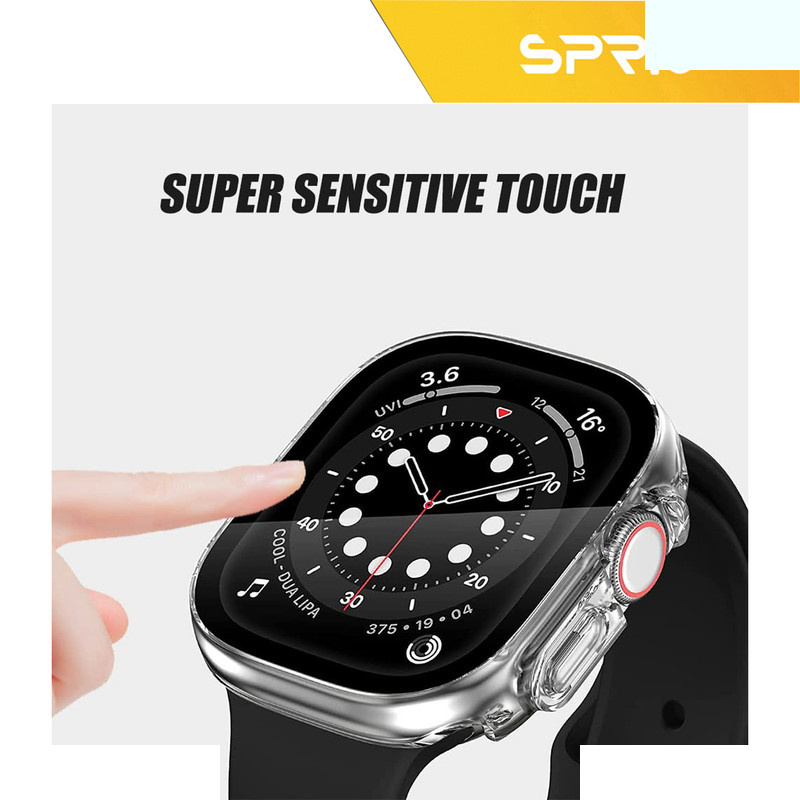 کاور اسپریگ مدل SPLUX مناسب برای اپل واچ Ultra 49 میلیمتری به همراه محافظ صفحه نمایش کاور اسپریگ مدل SPLUX مناسب برای اپل واچ Ultra 49 میلیمتری به همراه محافظ صفحه نمایش