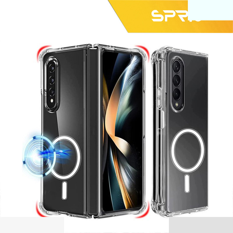 کاور اسپریگ مدل Clear Magsafe مناسب برای گوشی موبایل سامسونگ Galaxy Z Fold 4 کاور اسپریگ مدل Clear Magsafe مناسب برای گوشی موبایل سامسونگ Galaxy Z Fold 4