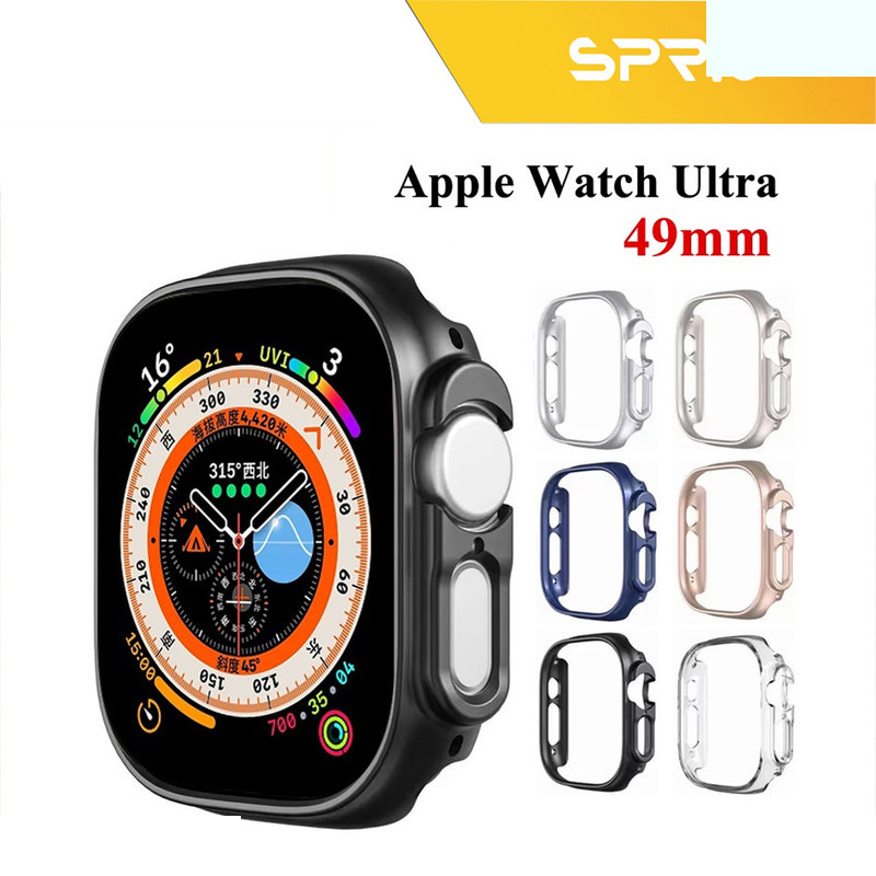کاور اسپریگ مدل SPG-360 مناسب برای اپل واچ Ultra 49mm میلیمتری به همراه محافظ صفحه نمایش کاور اسپریگ مدل SPG-360 مناسب برای اپل واچ Ultra 49mm میلیمتری به همراه محافظ صفحه نمایش