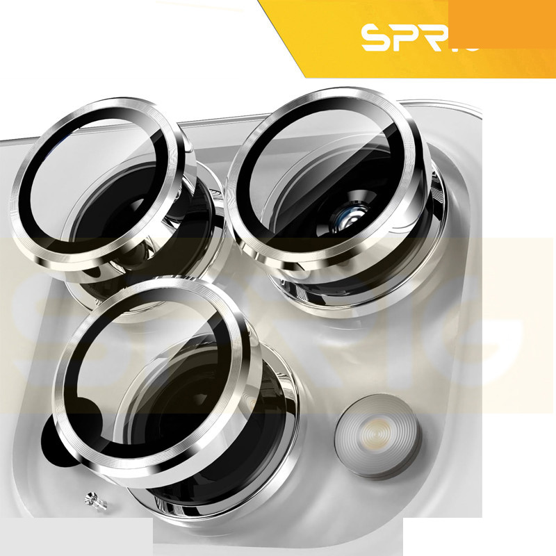 محافظ لنز دوربین اسپریگ مدل Ring Metal Luxury مناسب برای گوشی موبایل اپل Iphone 16 Pro / 16 Pro max محافظ لنز دوربین اسپریگ مدل Ring Metal Luxury مناسب برای گوشی موبایل اپل Iphone 16 Pro / 16 Pro max