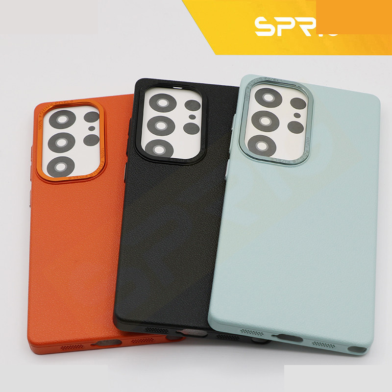کاور اسپریگ مدل Leather Skin مناسب برای گوشی موبایل سامسونگ Galaxy S25 Ultra کاور اسپریگ مدل Leather Skin مناسب برای گوشی موبایل سامسونگ Galaxy S25 Ultra