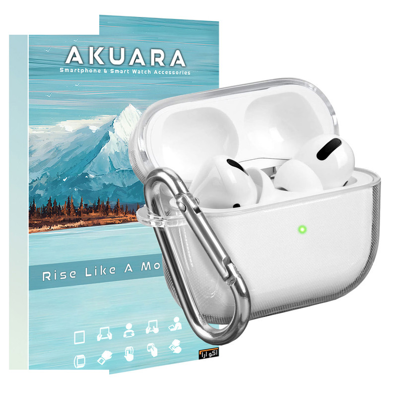 کاور آکوآرا مدل Clear مناسب برای کیس هدفون بیسیم اپل AirPods Pro 3 کاور آکوآرا مدل Clear مناسب برای کیس هدفون بیسیم اپل AirPods Pro 3