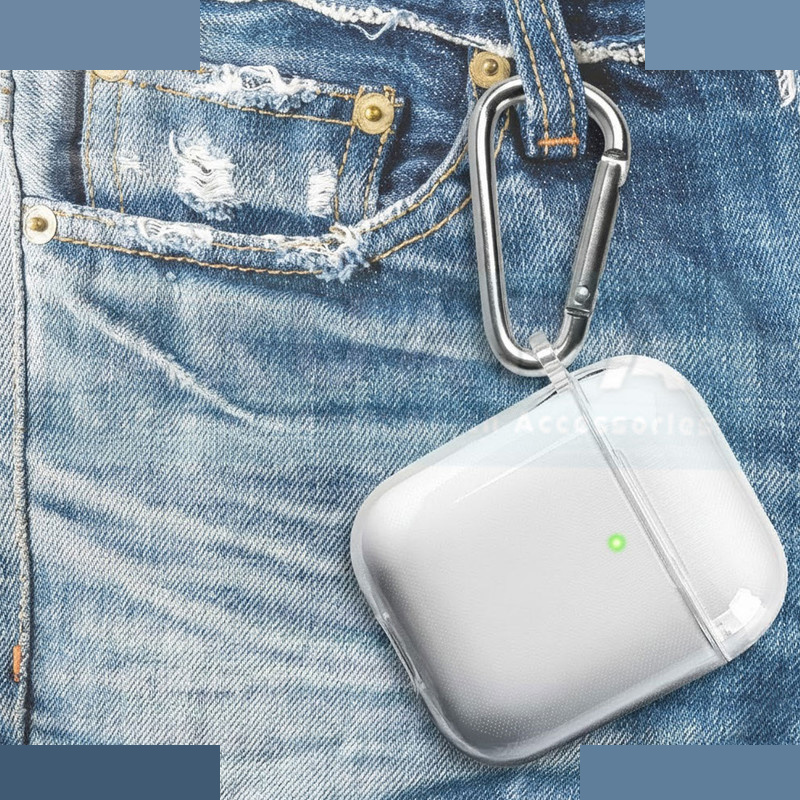 کاور آکوآرا مدل Clear مناسب برای کیس هدفون بیسیم اپل AirPods 1 / AirPods 2 کاور آکوآرا مدل Clear مناسب برای کیس هدفون بیسیم اپل AirPods 1 / AirPods 2