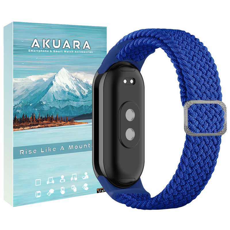 بند آکوآرا مدل Woven مناسب برای مچبند هوشمند شیائومی Mi band 8/9 بند آکوآرا مدل Woven مناسب برای مچبند هوشمند شیائومی Mi band 8/9