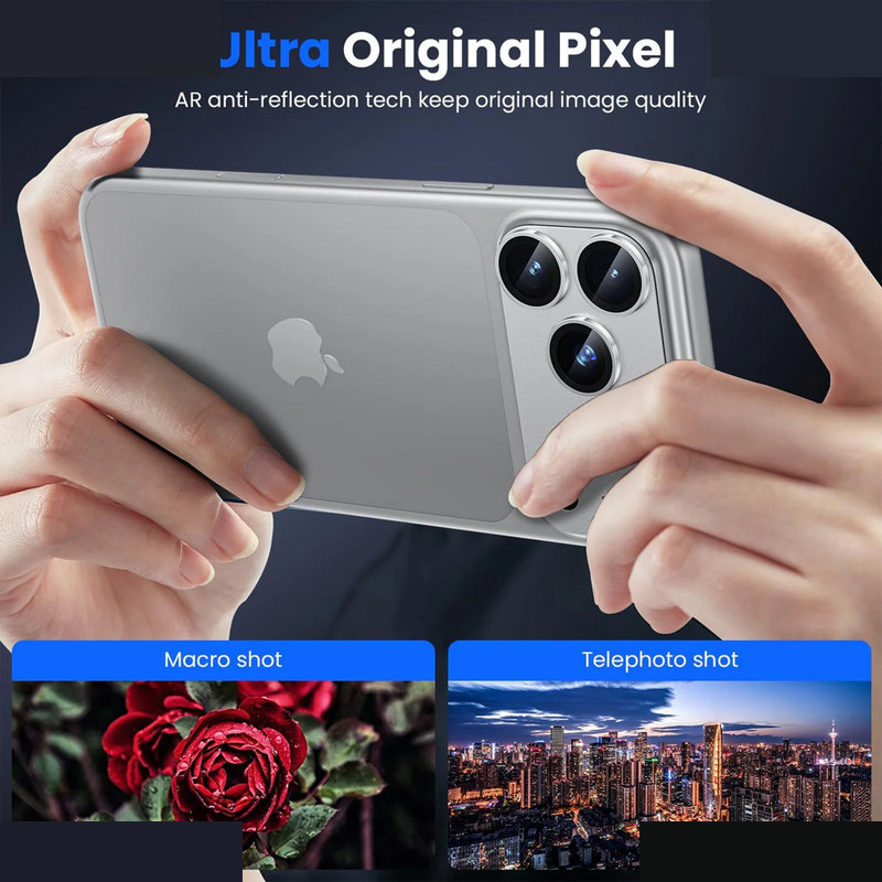 محافظ لنز دوربین فلزی آکوآرا مدل All-Round Premium Protection مناسب برای گوشی موبایل اپل iPhone 17 Pro محافظ لنز دوربین فلزی آکوآرا مدل All-Round Premium Protection مناسب برای گوشی موبایل اپل iPhone 17 Pro