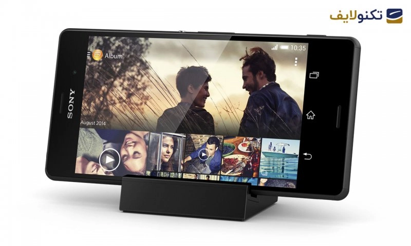 پایه شارژ مغناطیسی گوشی های سونی Z1, Z2, Z3, Z3C - مدل DK48