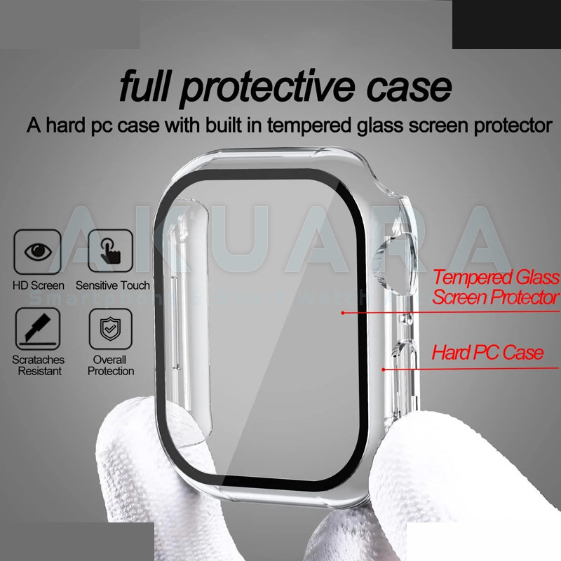 کاور آکوآرا مدل Full Protection Guard مناسب برای اپل واچ Series 8 41mm / Series 7 41mm / Series 9 41mm کاور آکوآرا مدل Full Protection Guard مناسب برای اپل واچ Series 8 41mm / Series 7 41mm / Series 9 41mm