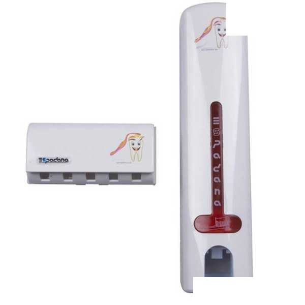 دستگاه خمیردندان اسپادانا مدل Elina001 به همراه جامسواکی دستگاه خمیردندان اسپادانا مدل Elina001 به همراه جامسواکی