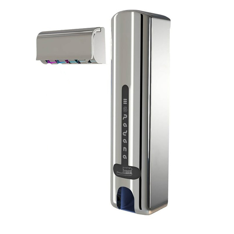 دستگاه خمیردندان اسپادانا کد 678 به همراه جا مسواکی دستگاه خمیردندان اسپادانا کد 678 به همراه جا مسواکی