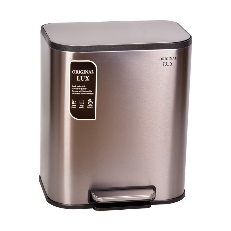 سطل زباله پدالی اورجینال مدلMAT کد 6020 گنجایش 20 لیتر