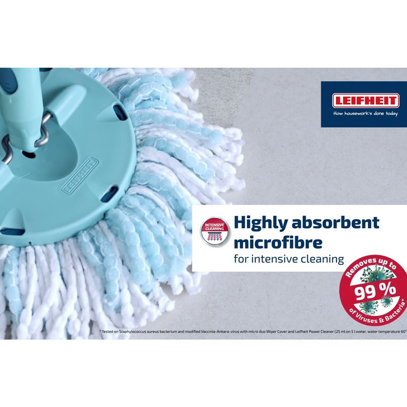 زمین شوی چرخشی لایف هایت مدل Clean Twist کد 52101 زمین شوی چرخشی لایف هایت مدل Clean Twist کد 52101