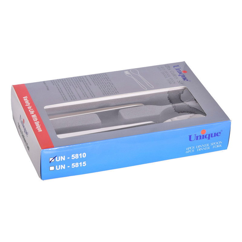 سرویس قاشق و چنگال 12 پارچه 6 نفره یونیک کد 5815 سرویس قاشق و چنگال 12 پارچه 6 نفره یونیک کد 5815