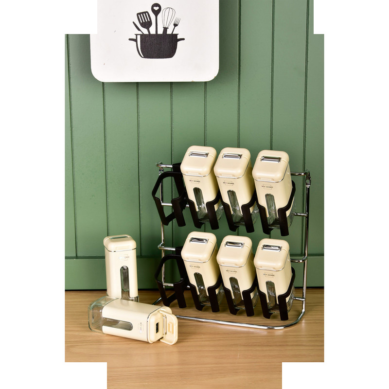 ست جا ادویه 8 پارچه مای هوم کد 500 به همراه استند