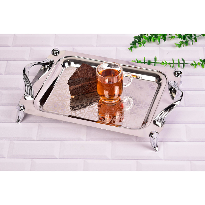 سینی دسته دار یونیک کد 4035 سایز 26*42 سانتی متر