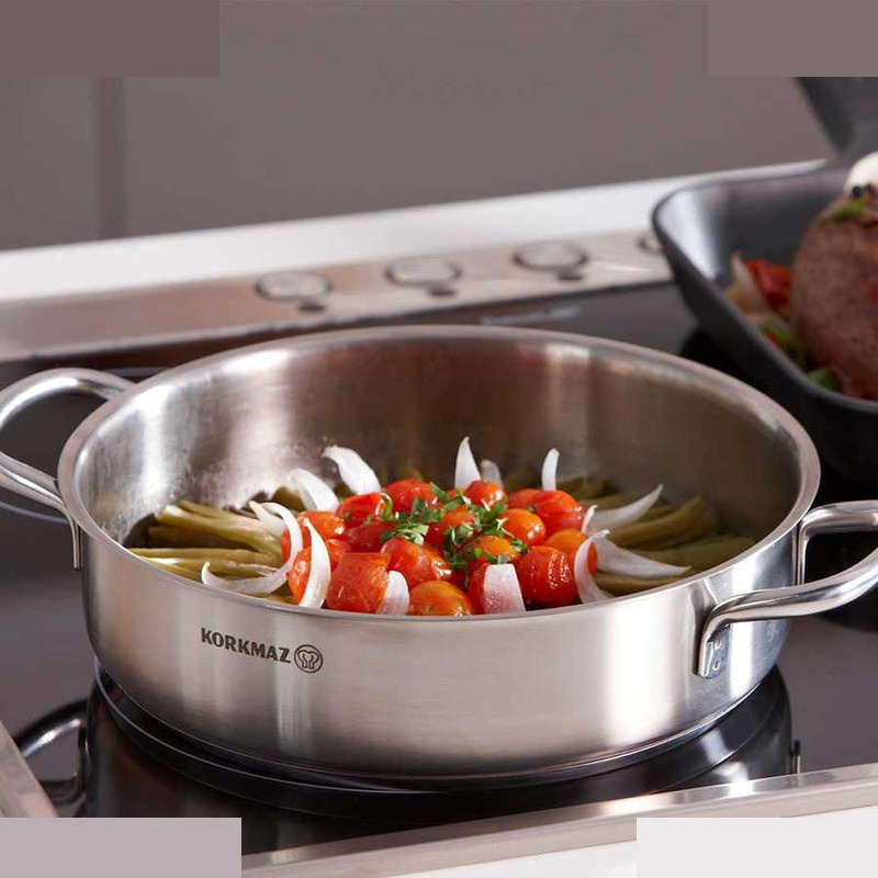 قابلمه کرکماز مدل پرلا کد a1654 سایز 18 قابلمه کرکماز مدل پرلا کد a1654 سایز 18