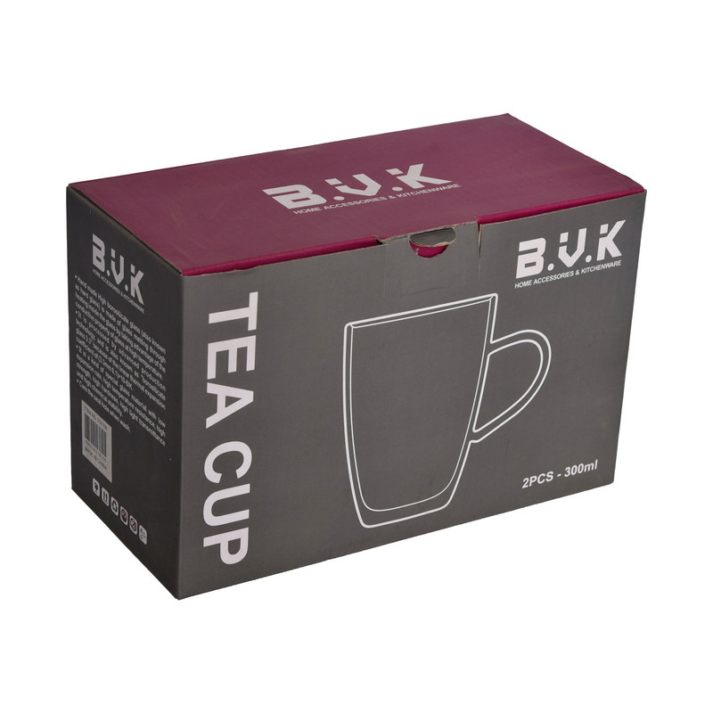 لیوان بی.وی.کی کد 316108 مجموعه 2 عددی