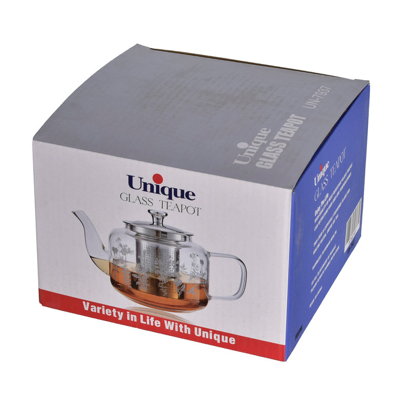 قوری یونیک طرح گل کد 7937 قوری یونیک طرح گل کد 7937