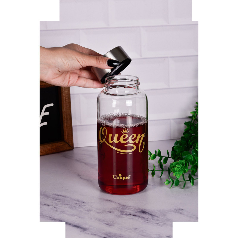 بطری یونیک طرح queen کد 3054 بطری یونیک طرح queen کد 3054