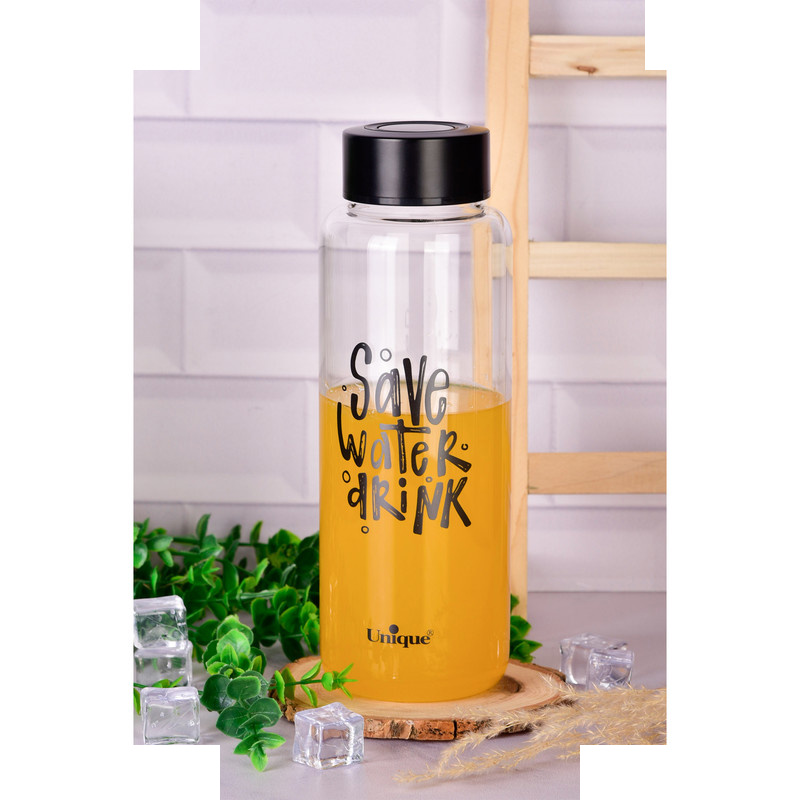 بطری یونیک طرح save water 2 کد 3064
