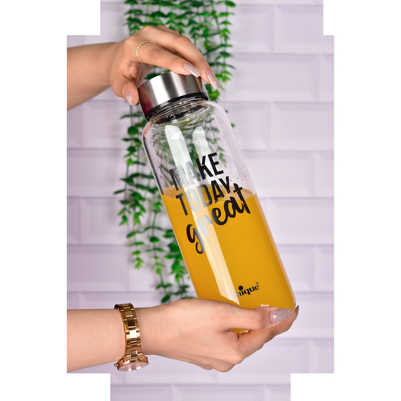 بطری یونیک طرح make today  کد 3052