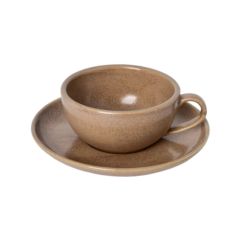 فنجان و نعلبکی بی.وی.کی طرح مجستیک کد 452613 مجموعه 6 عددی همراه با استند