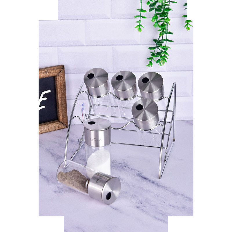 ست جا ادویه 6 پارچه یونیک کد 1630