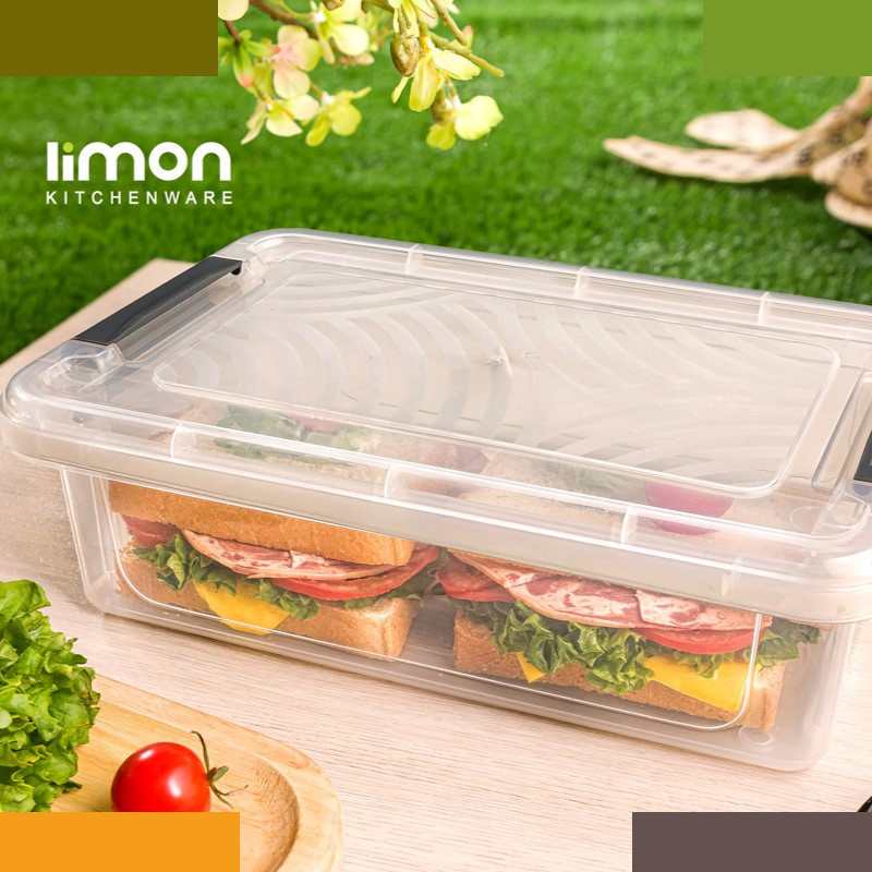 ظرف نگهدارنده لیمون مدل باکس مستطیل H2395