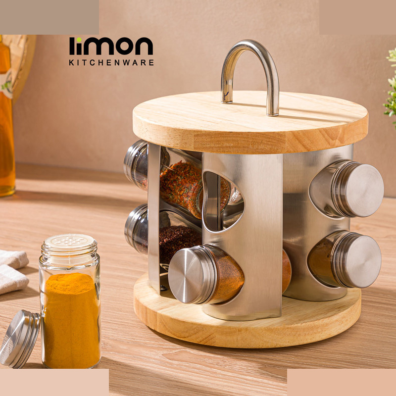 جای ادویه 9 پارچه لیمون کد DH2346