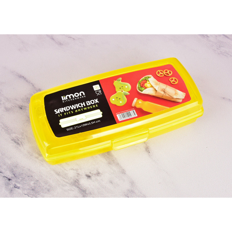 ظرف نگهدارنده مدل ساندویچی لیمون کد 2327