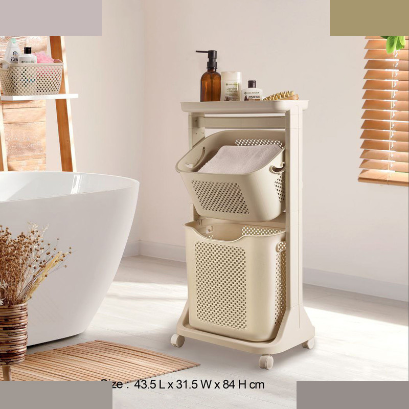 سبد رخت چرک لیمون مدل بافت